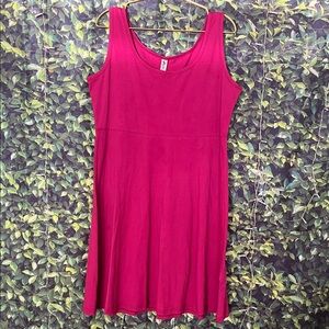 Elegant Pink Mini Dress